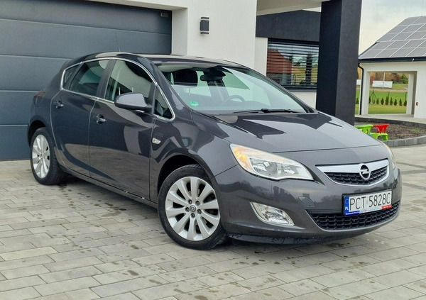 Opel Astra cena 27800 przebieg: 159450, rok produkcji 2010 z Leszno małe 277